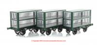 R60165 Hornby L&MR Sheep Wagon Triple Pack - Era 1